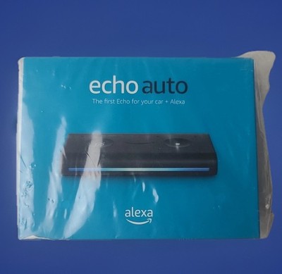 Amazon Echo Auto (1st gen) - Hands-free Alexa in your car with with voice contro
