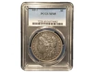 ⭐⭐⭐1893 Morgan Silver Dollar – PCGS XF45 – Key Date – Mintage 378,000⭐⭐⭐