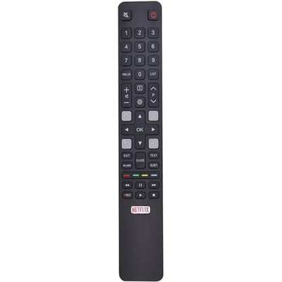 Fernbedienung Ersatz TCL Thomson RC802N Smart TV Universal 10m schwarz