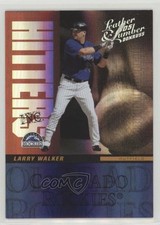 2005 Donruss Leather & Lumber Hitters Inc Silver 130/200 Larry Walker HOF fm0
