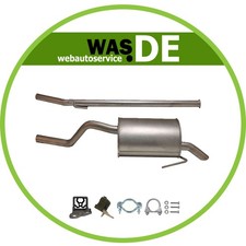 Auspuffanlage Renault Clio II 1.2, 1.2 16V, auch Campus Auspuff Komplett