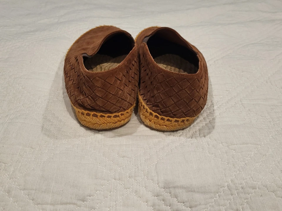 Alpargatas sin cordones de gamuza Bottega Veneta EU 42/US 9 marrón Foto 4 de 4