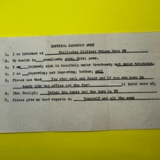 WWII Philippines POW Camp #2 Cover to USA 1940s Imperial Japan Censored