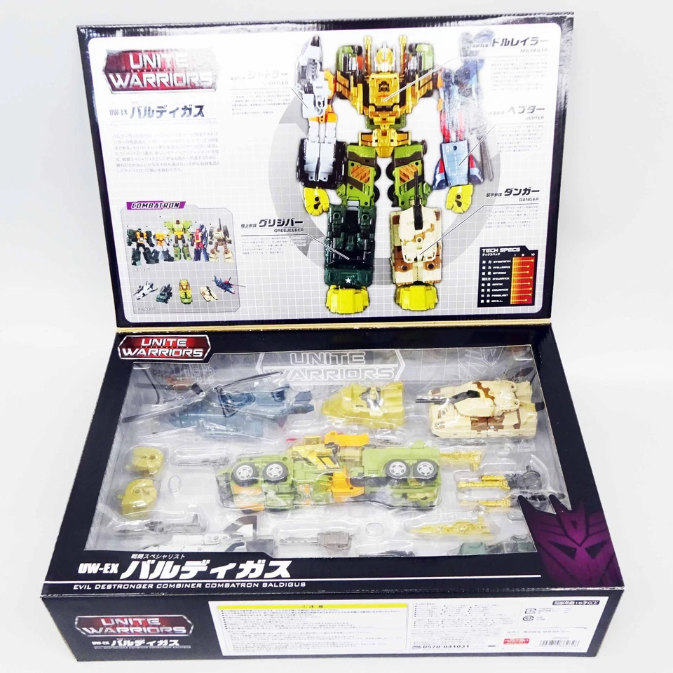 Transformers Unite Warriors UW-EX Baldigus Takara Tomy Mall Limited Figure NEW - Image 2 of 4