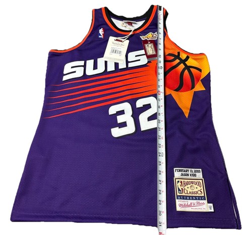 MITCHELL & NESS AUTHENTIC JASON KIDD L PHOENIX SUNS TRIKOT 325 $ EINZELHANDEL - Bild 7 von 8