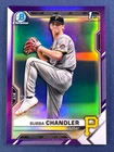 2021 Bowman Draft Chrome Bubba Chandler #BDC-41 Purple Refractor /250 (cpicsx2