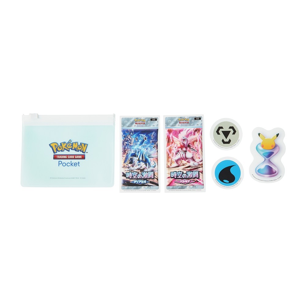 Pokemon Center Sticker with Pouch Trading Card Game Pocket Dialga ...