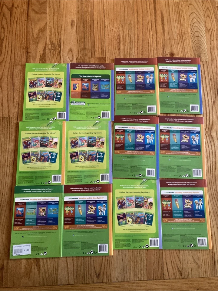 Leap Frog Tag Books Lot of (23) Little Mermaid Fairies Disney Consonants - Image 2 of 4