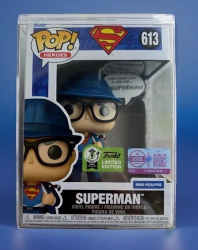 Superman Funko Pop LE 1500 Pieces (ECCC 2026 Official Sticker) IN HAND
