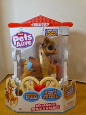 Zuru Pets Alive My Magical Pony  Stable Pony Sounds NEW Horse ...