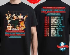 NEW!! Russell Dickerson Russell Mania Round 3 Autumn 2025 Tour Shirt
