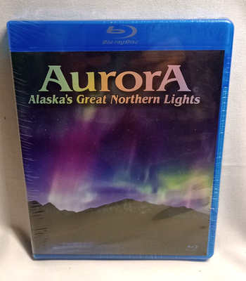 #ad Aurora Alaska#x27;s Great Northern Lights Blu Ray Disc Documentary New $19.99