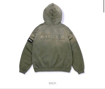 【BTS】ARIRANG ZIP-UP HOODIE_KOREA Sサイズ BTS ARIRANG World Tour Seoul Korea Limited Zip-Up Hoodie S Size