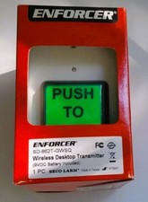 Seco-Larm Enforcer SD-862T-GWSQ Wireless Desktop Transmitter Push to Exit 