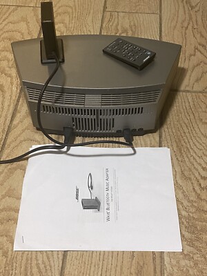 Bose Wave Radio III Silver W Touch Panel W Remote Bose Sound No Cd