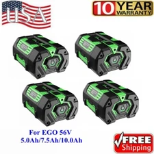 56V 5.0Ah/7.5Ah/9.0Ah/10Ah Battery For EGO BA1400T BA4200 BA2800 ST1502LB Tools