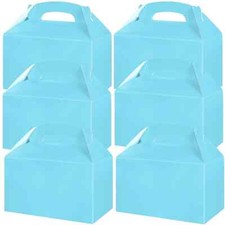 24 Pack Party Treat Boxes Thickened Paper Gift Box Party Bag Cake Box
