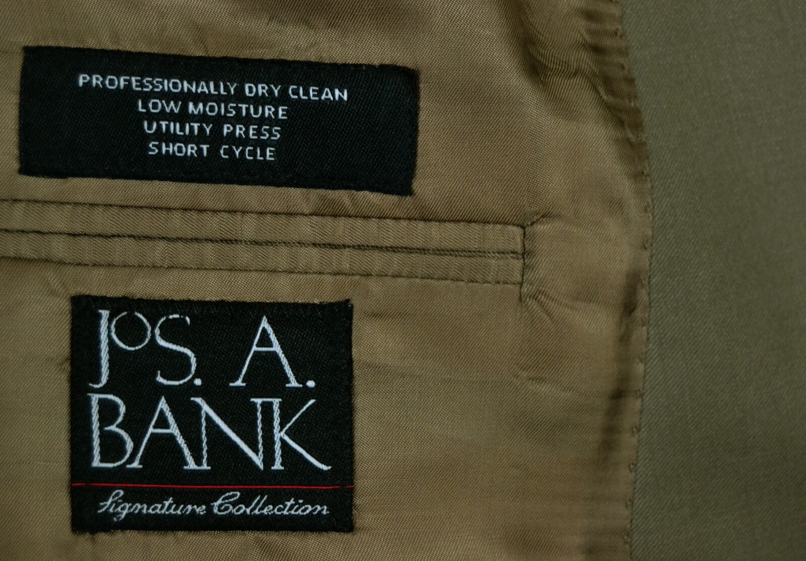 Outstanding Solid Medium Tan/Brown Jacket(Size 42… - image 7