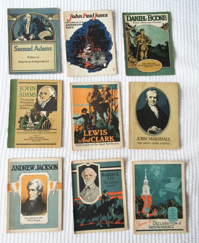 John Hancock Mutual Life Insurance historical booklets (set of 20)