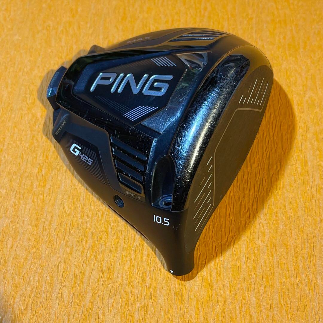 PING G425 MAX Right-handed 10.5 degree 1W Driver Head Only Used