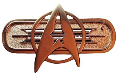 Star Trek Movie Federation Uniform Chest Deluxe Communicator 3'' Wide Pin 