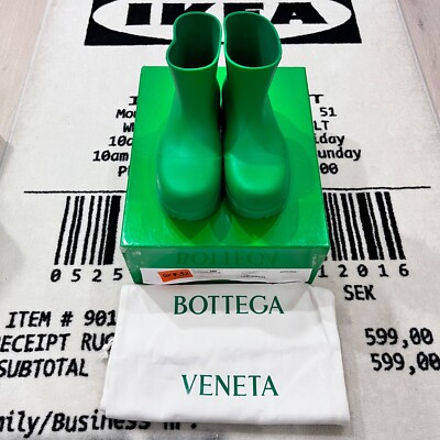 BOTTEGA VENETA Rubber Puddle Ankle Boots 38 Grass | eBay BOTTEGA VENETA Rubber Puddle Ankle Boots 38 Grass | eBay
