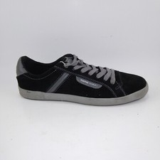 Scarpe Momo Design sneakers scamosciate stringate basse nere uomo taglia 7