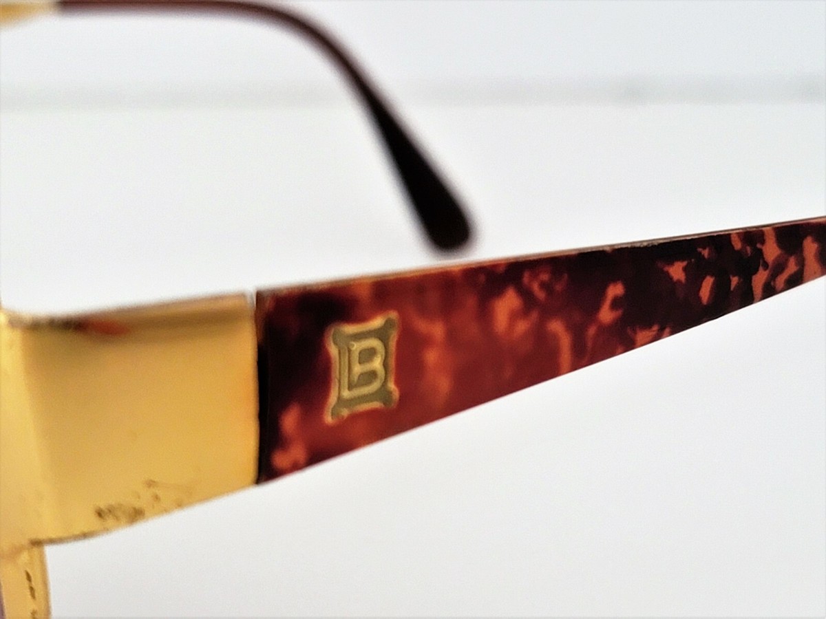 Vintage Laura Biagiotti Sunglasses Lot T 608/S Gold Trim Lot of Two Pair View 4