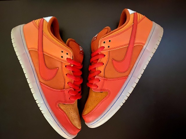 nike sb dunk low gamma orange