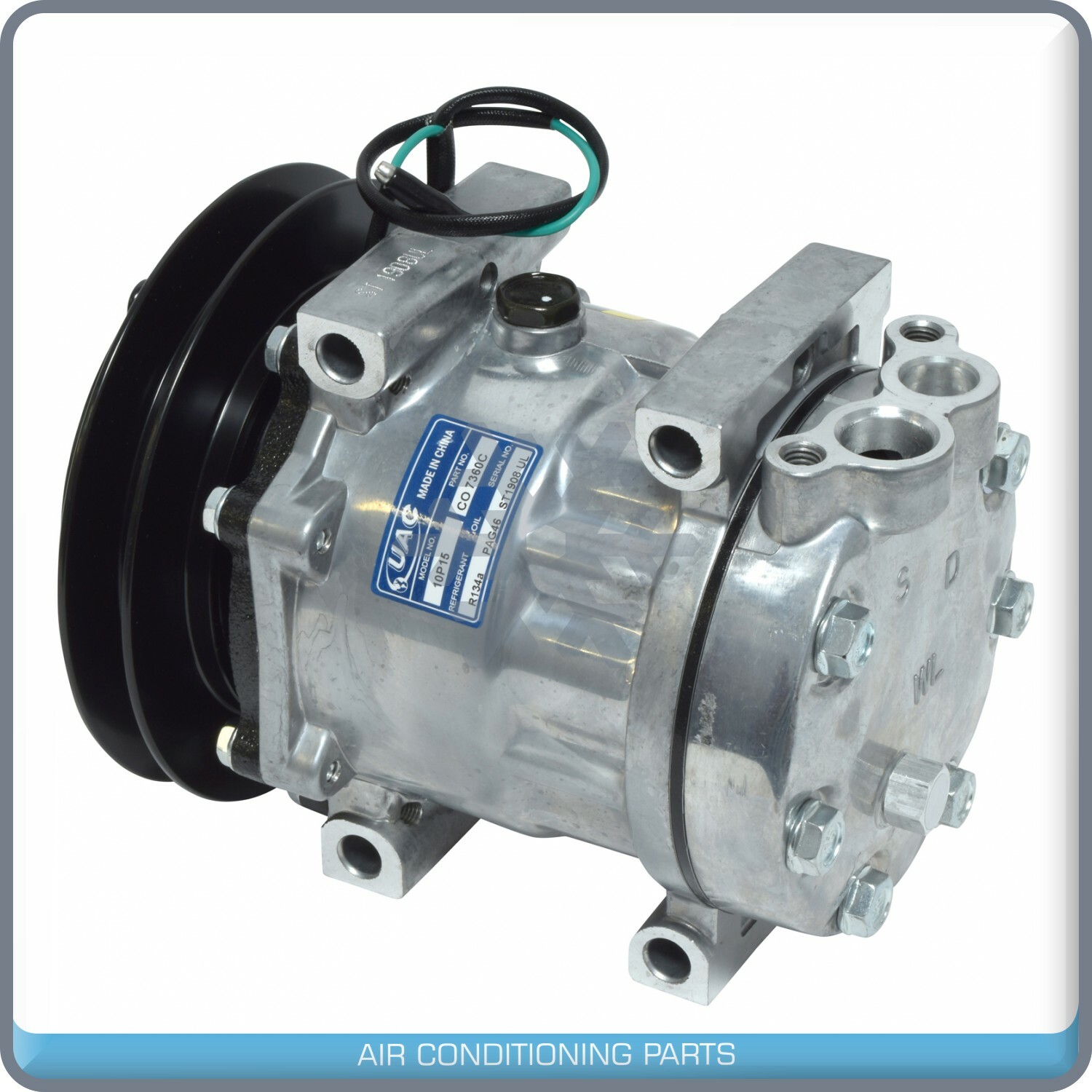 A/C Compressor fits KOBELCO SK135SR, SK850LC - REF 7360 - Picture 4 of 8