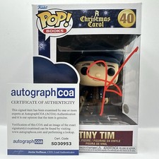 Gary Oldman “A Christmas Carol” (2009) AUTOGRAPH Tiny Tim Signed Funko Pop ACOA