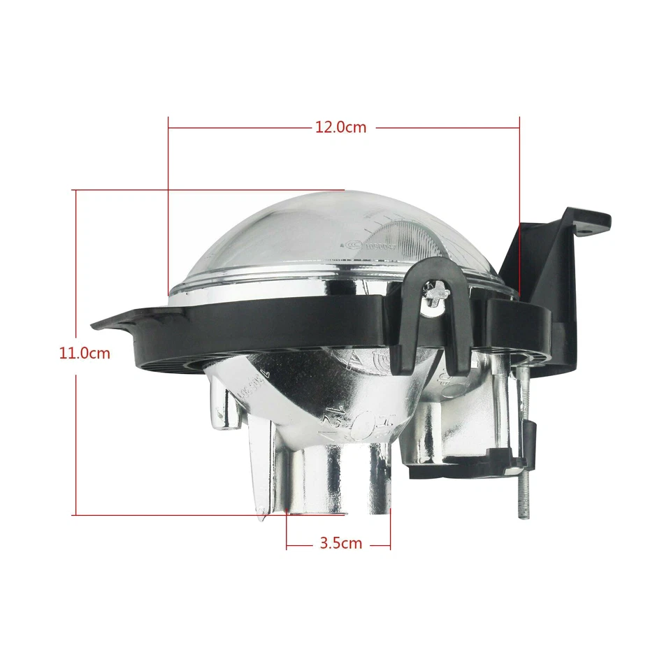 Carcasa de lámpara antiniebla de reemplazo de 2 piezas para Mini Cooper R56 R55 2007-2015 base / S Foto 4 de 4