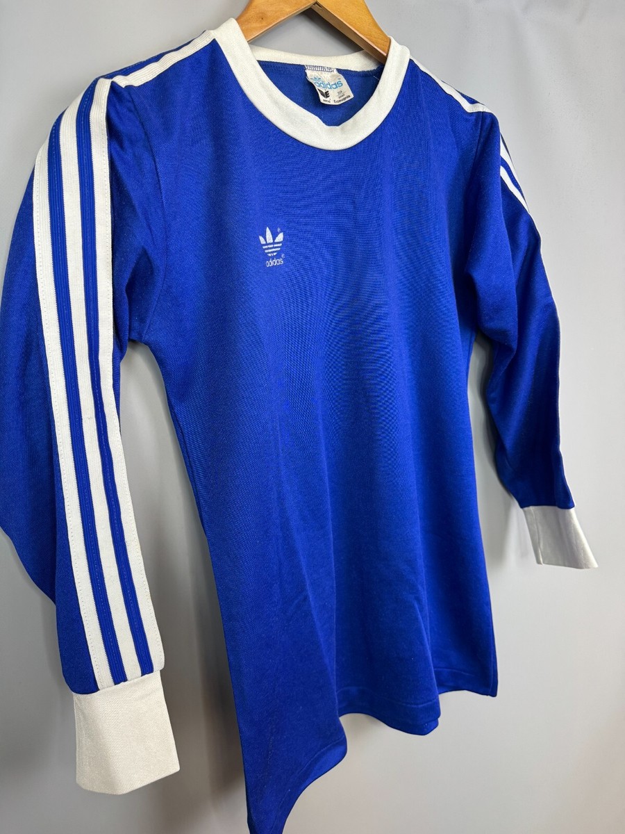 SCHALKE 1980's SHIRT JERSEY WEST GERMANY FOOTBALL SOCCER MENS