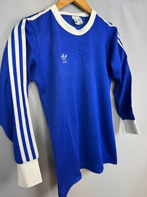 80s ドイツ製  Soccer Long T Shirt SCHALKE 1980's SHIRT JERSEY WEST GERMANY FOOTBALL SOCCER MENS