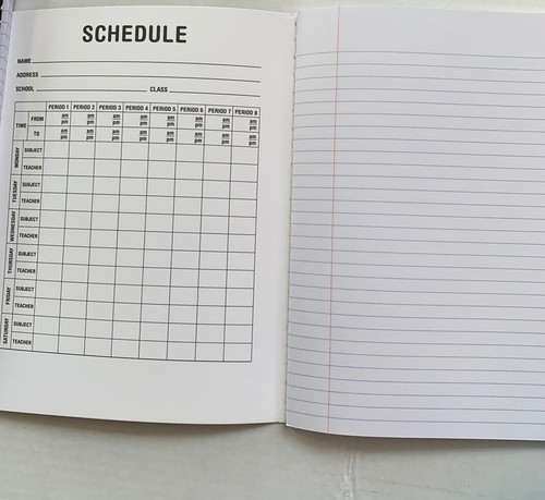 12 composition notebooks 100 sheets wide ruled 9.75x7.5in Brand New - Picture 3 of 7