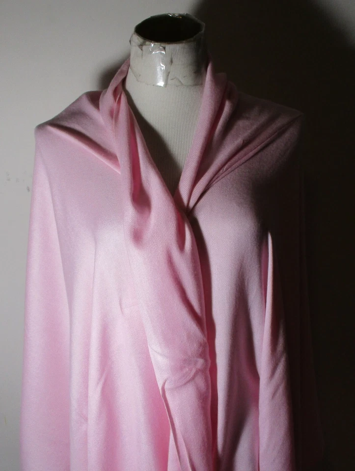 Pashmina BIJOUX TERNER Pink "Pseudo Pashmina" Scarf Wrap - Image 3 of 4