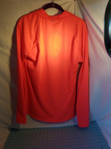 Champion Duo Dry - Women's MED Hot Pink Long Sleeve Collared Stretchy Sports Top - Picture 10 of 12