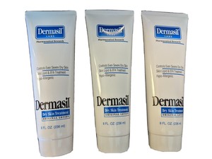 dermasil dry skin treatment on face