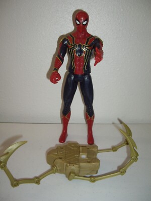 B3 GUC Marvel Spiderman with Attachable Talking Spider Legs Backpack 12'' Tall