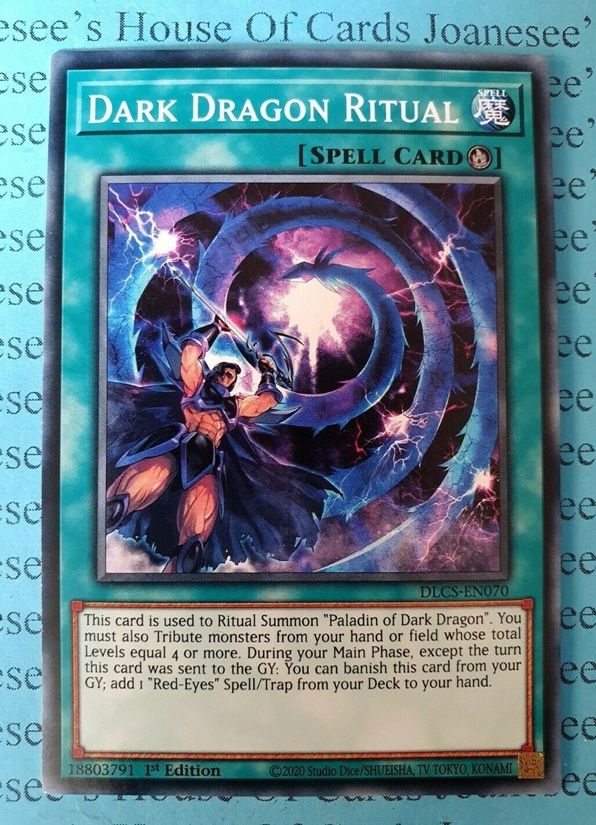 Dark Dragon Ritual DLCS-EN070 Common Yu-Gi-Oh Card 1st Edition New | eBay Dark Dragon Ritual DLCS-EN070 Common Yu-Gi-Oh Card 1st Edition New | eBay