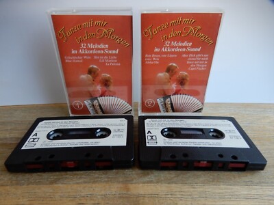 TANZE MIT MIR IN DEN MORGEN VOL 1 & 2 MUSIK KASSETTE DOPPEL MC 1990 S&R SCHLAGER