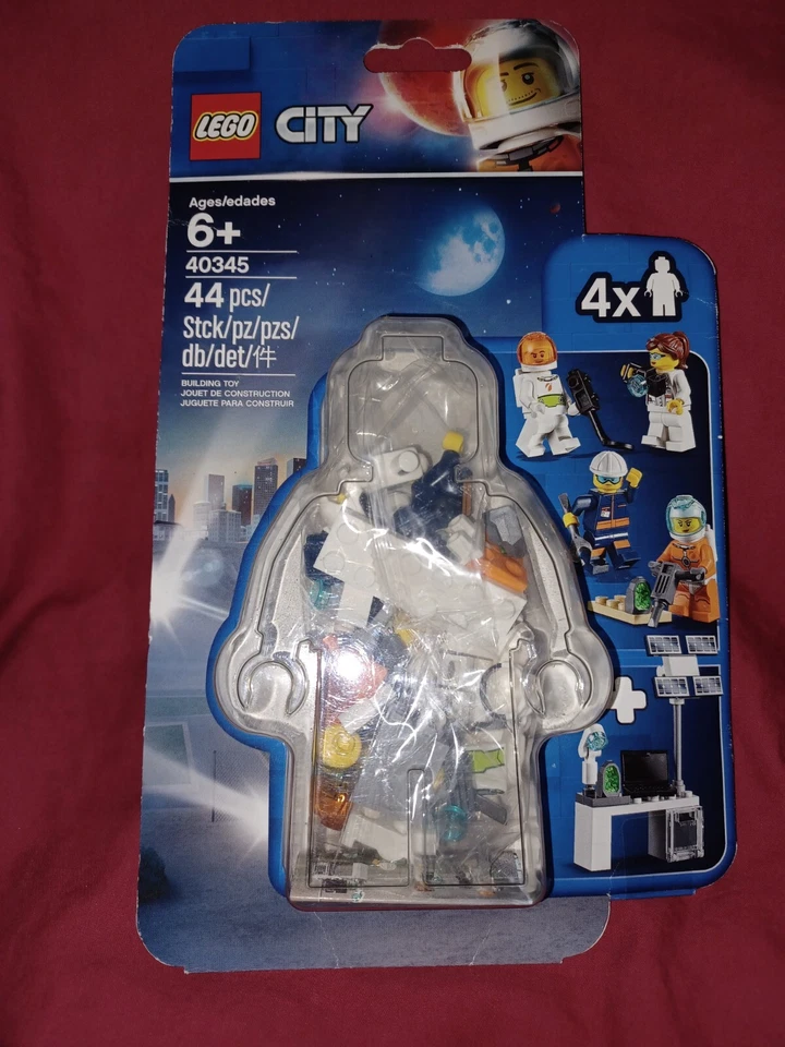 LEGO 40345 City Town Mars Exploration Minifigure Set FREE SHIPPING  - Image 2 of 3