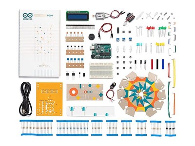 Official Arduino Starter Kit [K000007] (English Projects Book) - 12 DIY Proje...