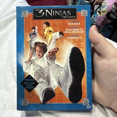 Ninjas Trilogy (DVD, 2005, 3-Disc) family fun karate kids martial arts  action 43396086678|