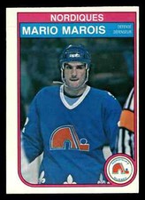 1982-83 O-Pee-Chee Mario Marois #287 - Quebec Nordiques
