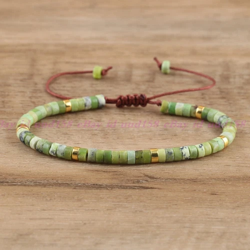 Minimalist Dainty Crystal Assorted Natural Gemstone Beads Healing Reiki Bracelet - Picture 26 of 60