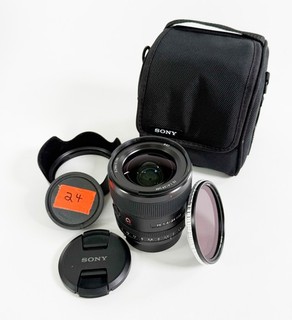 Sony FE 24mm F1.4 GM Alpha E mount Wide Angle G Master Lens. Excellent!