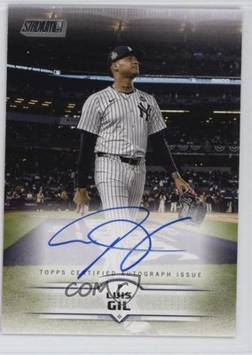 2025 Topps Stadium Club Luis Gil #SCBA-LG Auto 6m7