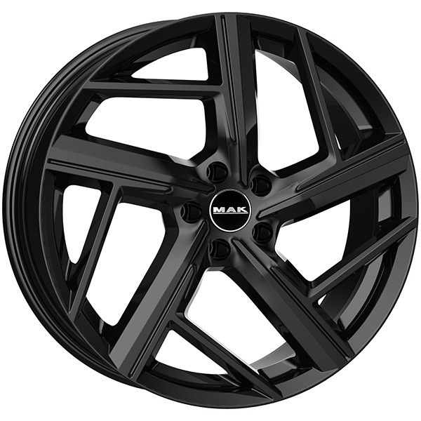 ALLOY WHEEL MAK QVATTRO FOR AUDI A4 AVANT 8.5X19 5X112 GLOSS BLACK 1P1