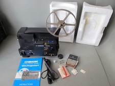 Chinon 4000GL Super 8 / Regular 8mm Silent Movie Projector   Pls Read